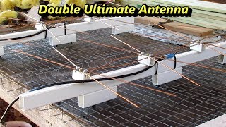 How To Make The Double Ultimate TV Antenna [upl. by Annahpos]