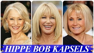 Bob kapsels voor oudere dames [upl. by Eiuqnom341]