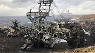 Bucket Wheel Excavator  Coal Mining Excavation [upl. by Sokram]