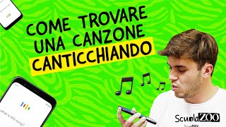 COME TROVARE UNA CANZONE CANTICCHIANDO  Google Hum to Search [upl. by Tolley]