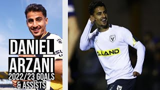 Daniel Arzani  202223 Goals amp Assists [upl. by Llenrrad]