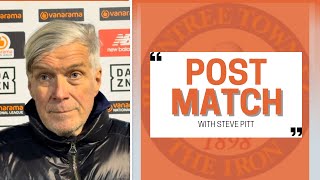 Post Match Interview  Steve Pitt  Hartlepool United [upl. by Pietra]