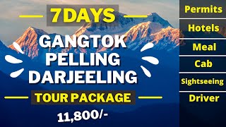 Sikkim Tour Plan For 7 Days  7 Days Sikkim and Darjeeling Tour Plan  Sikkim Tour Itinerary 6 Days [upl. by Nnoved]