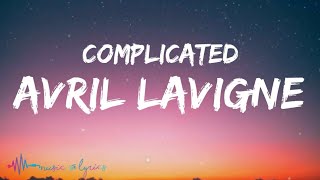 Avril Lavigne  Complicated Lyrics [upl. by Milewski]