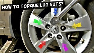 HOW TO TORQUE WHEEL LUG NUTS AND FREE TORQUE INFO [upl. by Alderson]