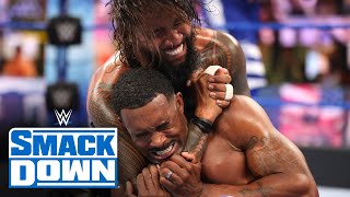 The Street Profits vs The Usos SmackDown May 28 2021 [upl. by Buck]