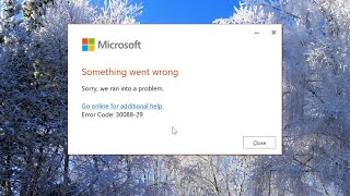 How to fix Microsoft Office error Something went wrong Error Code 3008829 [upl. by Portwin]