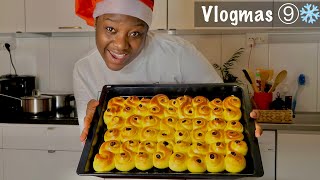 How to make  Lussekatter Saftiga vlogmas 9 [upl. by Quinlan]