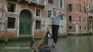 Venice Italy Romantic Gondolas  Rick Steves’ Europe Travel Guide  Travel Bite [upl. by Eiluj141]