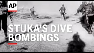 STUKAS DIVE BOMBING  WORLD WAR II  SOUND [upl. by Adama87]