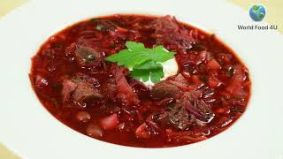 How To Make A Russian Borscht Soup [upl. by Otha]