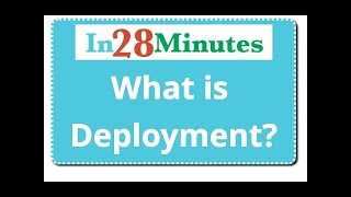 Sofware Fundamentals  What is Deployment [upl. by Assirac]