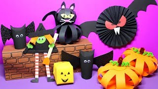 Easy Halloween Crafts for Kids  Halloween Craft Ideas [upl. by Nolrak]