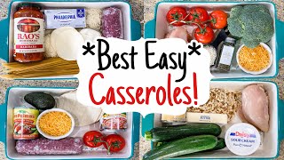 5 OF THE BEST QUICK amp EASY CASSEROLE RECIPES  TASTY DINNER MEAL IDEAS  JULIA PACHECO [upl. by Engeddi]