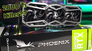 Gainward RTX 3070 Phoenix Review  RTX 3070 vs RTX 2080 Ti i910900K [upl. by Ecilegna133]