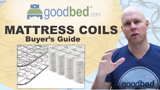 Mattress Coil Types EXPLAINED by GoodBedcom [upl. by Mcgill]