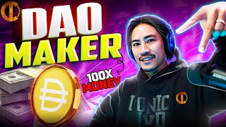 DAO Maker  DAO Maker Token  DAO Maker Crypto [upl. by Frisse27]