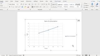 How to Create A Line Graph on Word [upl. by Shirlee]