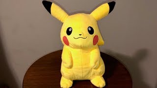 Sanei Pokemon All Star 13quot Pikachu Plush Unboxing and Review [upl. by Girish902]