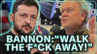 Steve Bannon quotWalk the Fck Awayquot from Ukraine Economic Partnership Deal [upl. by Notsuj20]