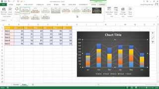 Add Line Markers to a Stacked Column Chart [upl. by Siul]