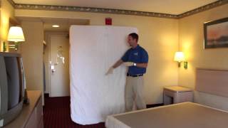 Bed Bug Bed Encasement Installation [upl. by Boothe]