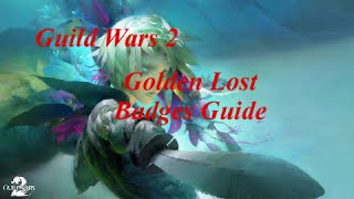 Guild Wars 2 Golden Lost Badges Guide The Silverwastes [upl. by Hamirak]