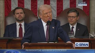 President Trump Addresses Joint Session of Congress [upl. by Cirilla]