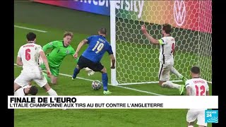 Euro2021  lItalie sacrée aux tirs au but face à lAngleterre • FRANCE 24 [upl. by Dettmer]