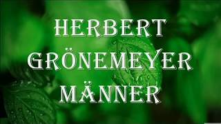 Herbert Grönemeyer  Männer with lyrics [upl. by Cunningham862]