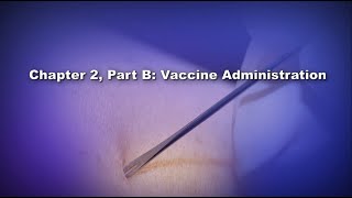 Chapter 2 Part B Vaccine Administration [upl. by Nollahp]