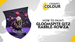 How To Paint Gloomspite Gitz RabbleRowza [upl. by Aleusnoc]