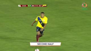 Brasil 0 vs Ecuador 0 Resumen [upl. by Anoed]