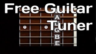 Free Online Guitar Tuner  Easy to Use [upl. by Delbert960]