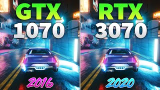 GTX 1070 vs RTX 3070  4 Years Difference [upl. by Irual]