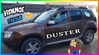 Dacia Duster  Vidange et Changement de tous Filtres 👉facile 😉 [upl. by Church]