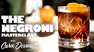 How to make The Negroni cocktail  Masterclass [upl. by Giffard446]