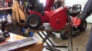 How To Add Electric Start To A Snowblower [upl. by Rothschild]