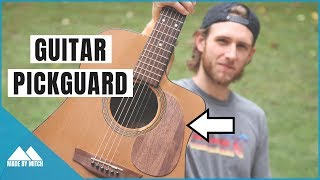 How to make a Guitar Pickguard [upl. by Leirraj]