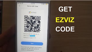 How to get EZVIZ Verification Code [upl. by Arehsat564]