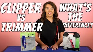 Dog Clipper vs Trimmer  Whats the difference Andis amp Wahl [upl. by Nodnerb364]