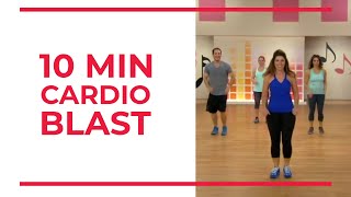 10 Minute CARDIO BLAST  At Home Workouts [upl. by Eiramalegna]