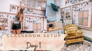 CLASSROOM SET UP day 1 [upl. by Nawek43]