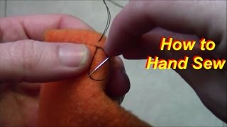 How to Sew by Hand [upl. by Wenger]