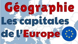 Les capitales des pays dEurope [upl. by Horton]