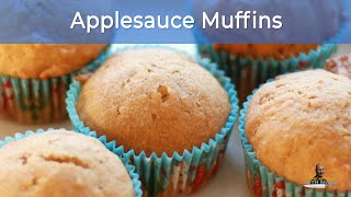 How to Make Applesauce Muffins  Easy Homemade Muffin Recipe  Short Version [upl. by Singleton310]