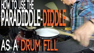 The ParadiddleDiddle Drum Fill Chop EASY [upl. by Ahsatal]