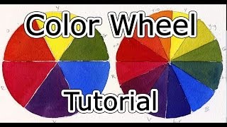 Color Wheel Tutorial  How To Mix Paint [upl. by Ela]