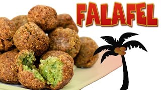 HOW TO MAKE FALAFEL BAKED  VEGAN FRIENDLY [upl. by Ahto471]