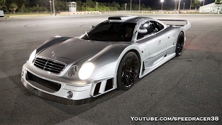 Mercedes CLK GTR late night blast [upl. by Filipe]